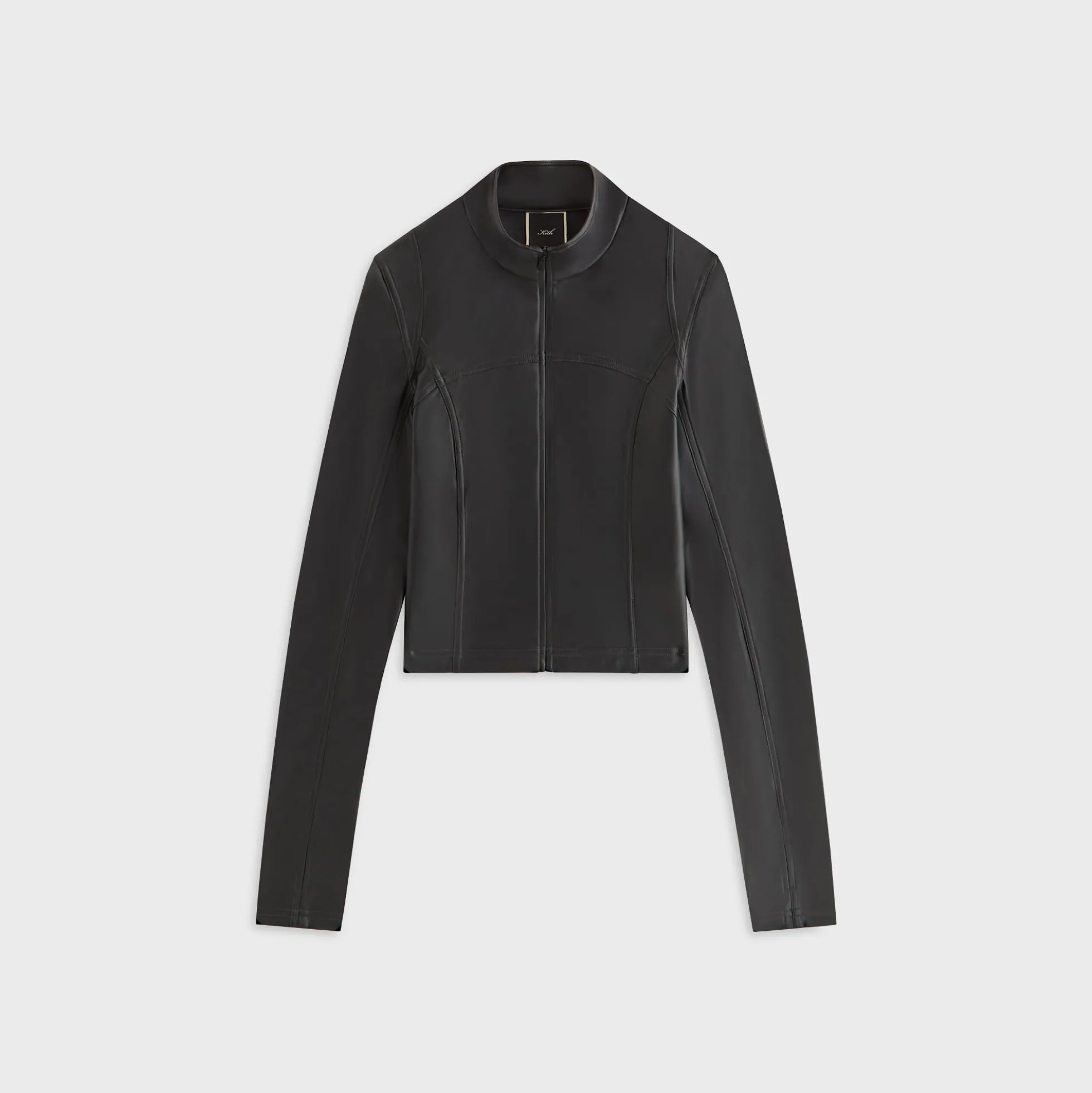Kith Women Nita Faux Leather Zip Long Sleeve