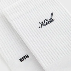 Kith Women 3-Pack Lightweight Cotton Classic Crew Socks