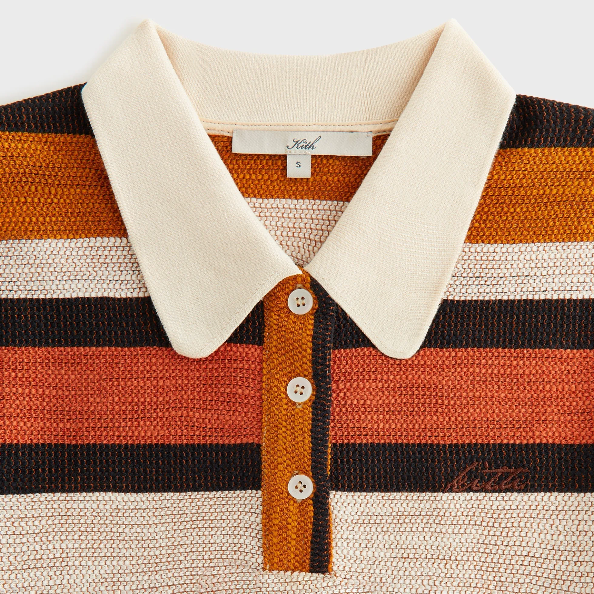 Kith Women Sansa Stripe Shrunken Polo