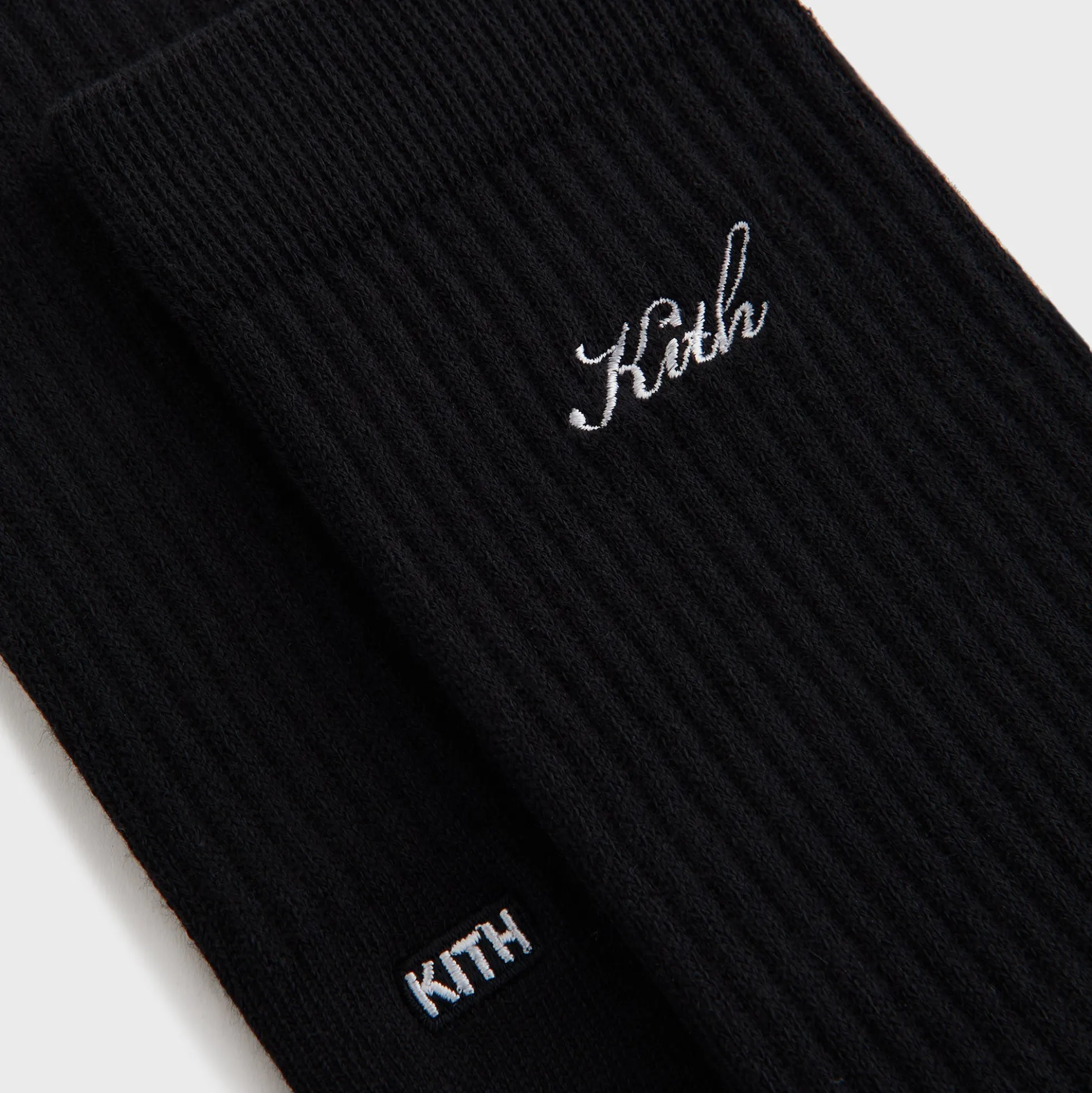 Kith Women Script Classic 3-Pack Crew Socks