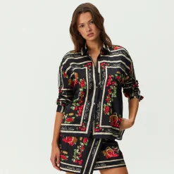 Kith Women Siena Cherry Button Up Shirt