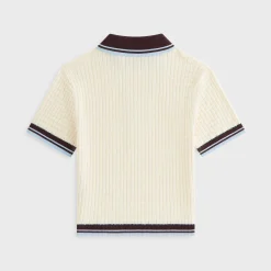 Kith Women Taylen Basketweave Sweater Polo