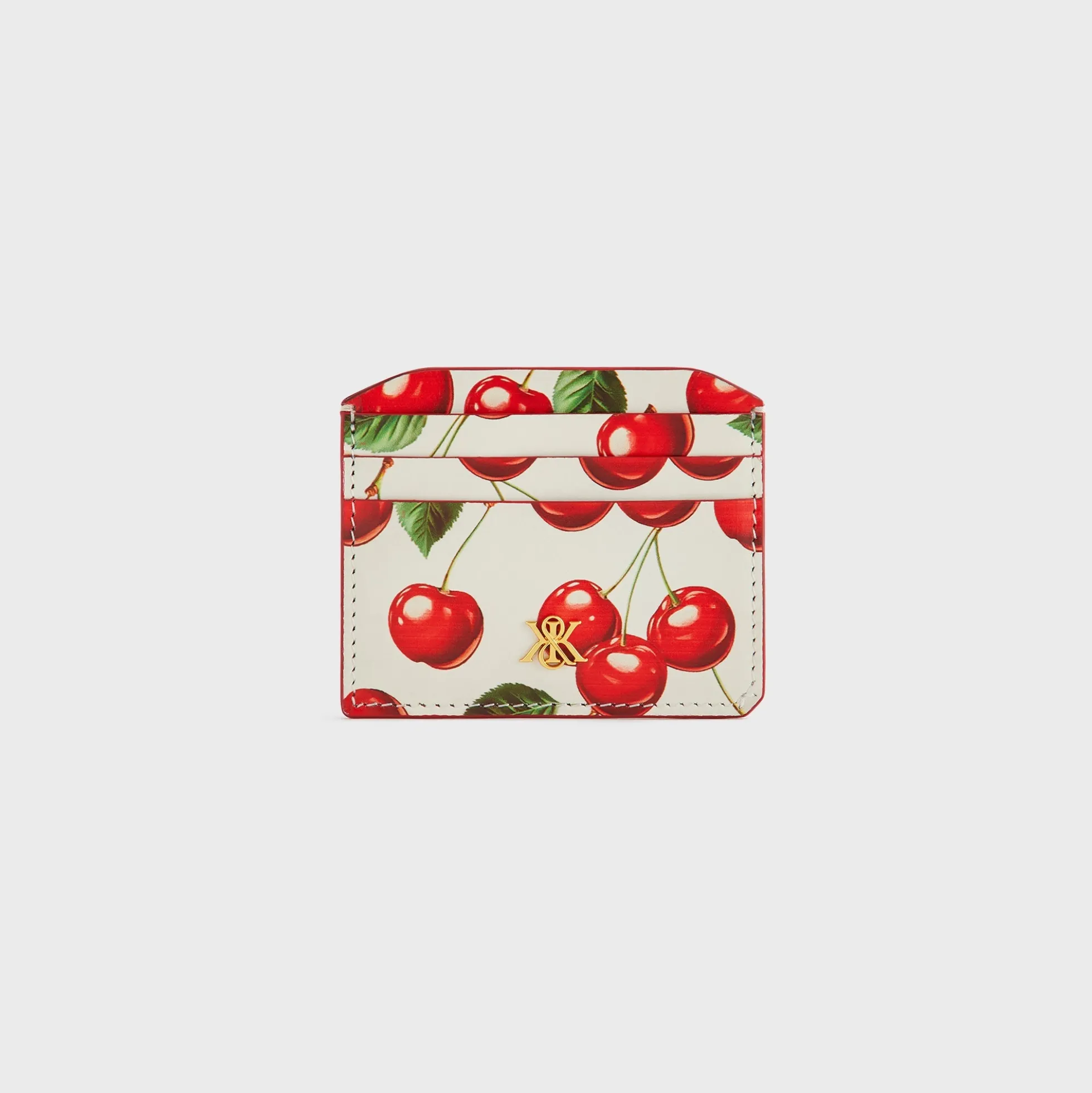 Kith Women Tossed Cherries Notch 6CC Card Case