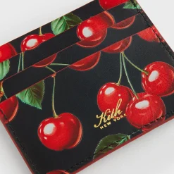 Kith Women Tossed Cherries Notch 6CC Card Case