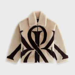 Kith Women Waylon II Shearling Crest Jacket