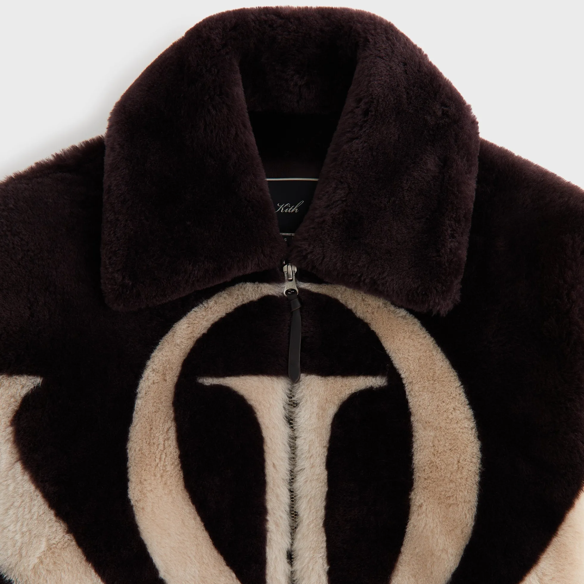 Kith Women Waylon II Shearling Crest Jacket