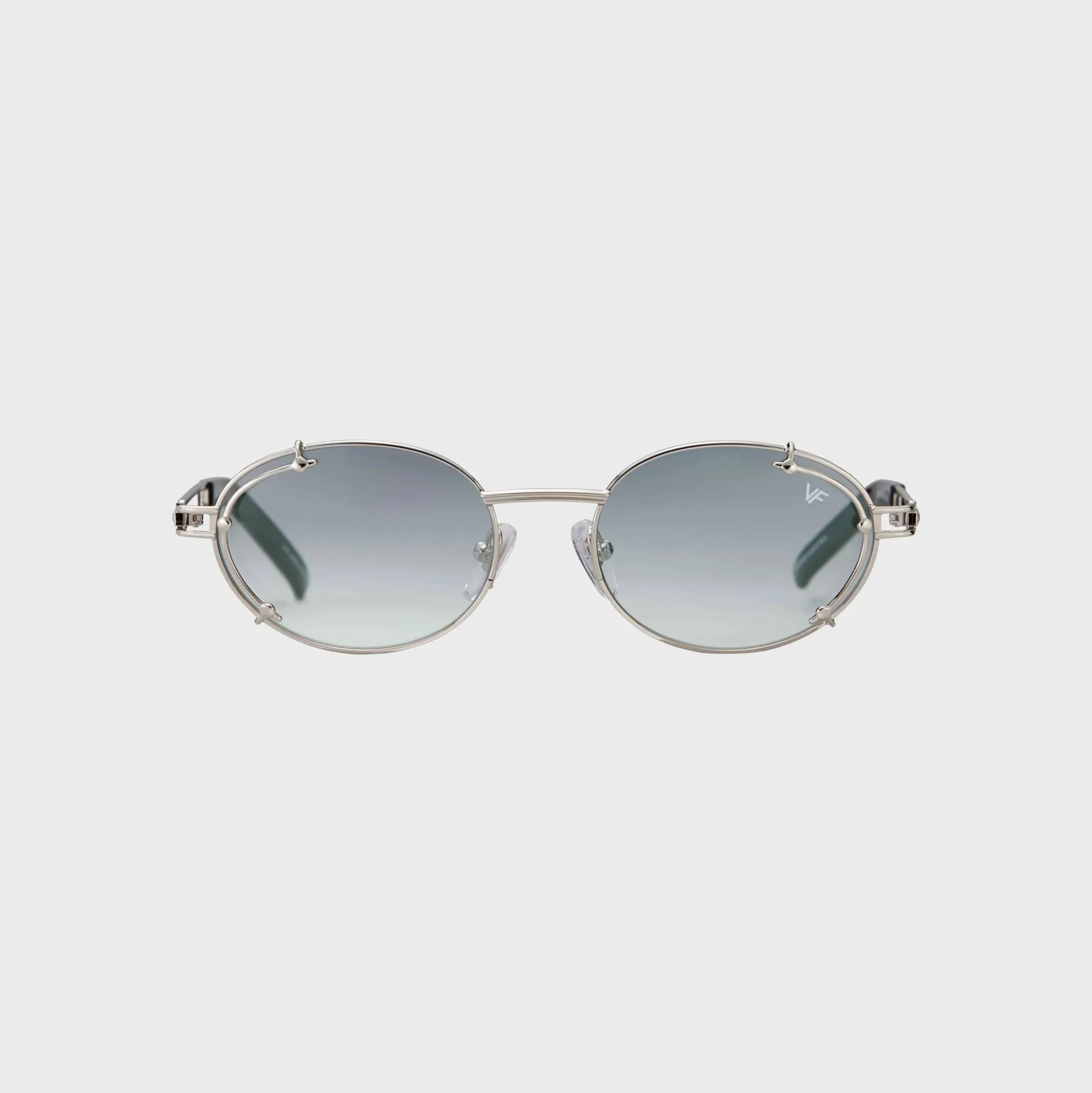 Knowledge 24KT White Gold Sunglasses