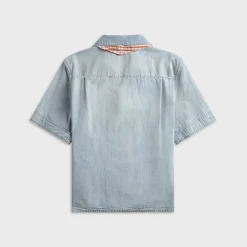Light Blue Chambray Shirt