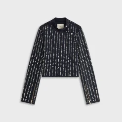 Lisa for Kith Women Deion Studded Denim Jacket