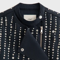 Lisa for Kith Women Deion Studded Denim Jacket