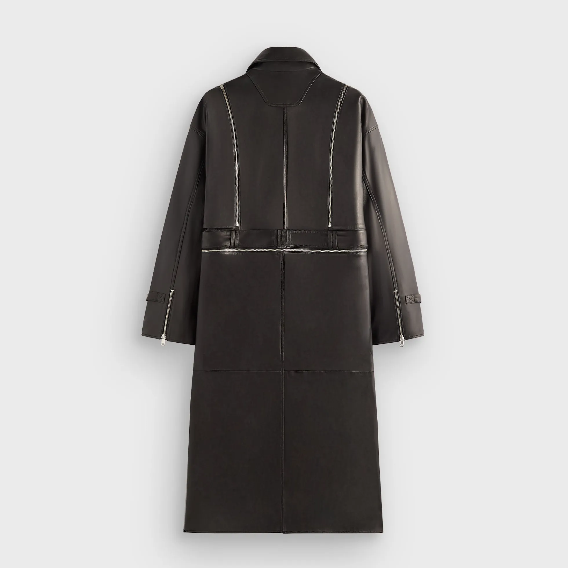 Lisa for Kith Women Hera Convertible Leather Coat