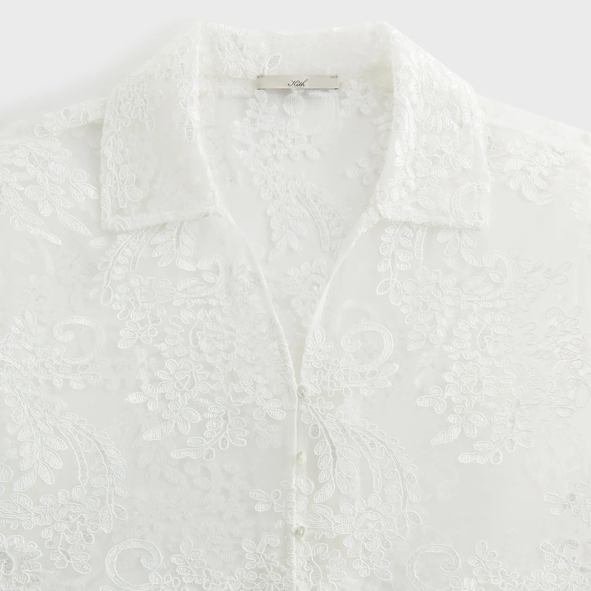 Lisa for Kith Women Laina Lace Overshirt