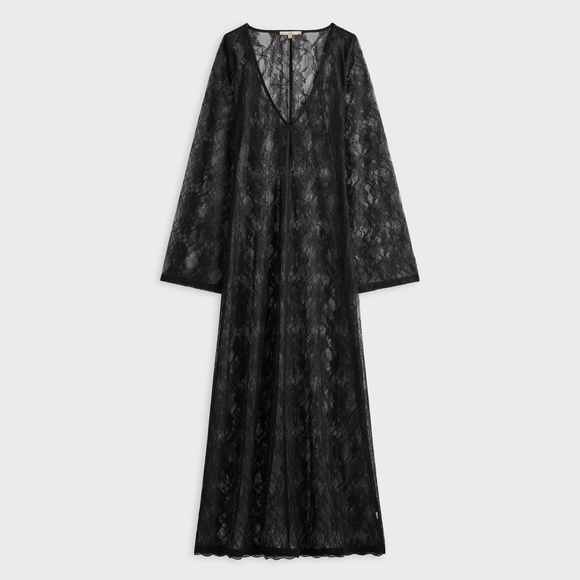Lisa for Kith Women Lyla V-Neck Lace Maxi Dress