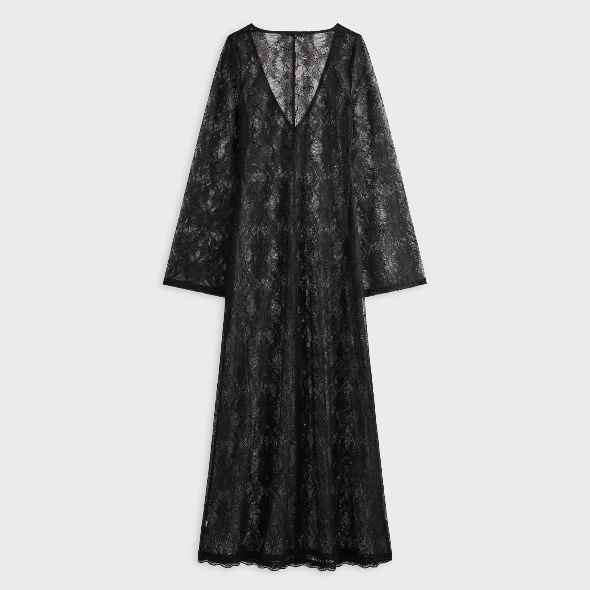 Lisa for Kith Women Lyla V-Neck Lace Maxi Dress