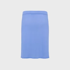 Liz Embroidered Semi Sheer Mesh Midi Skirt