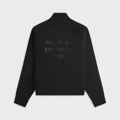 Logo Zip Cardigan