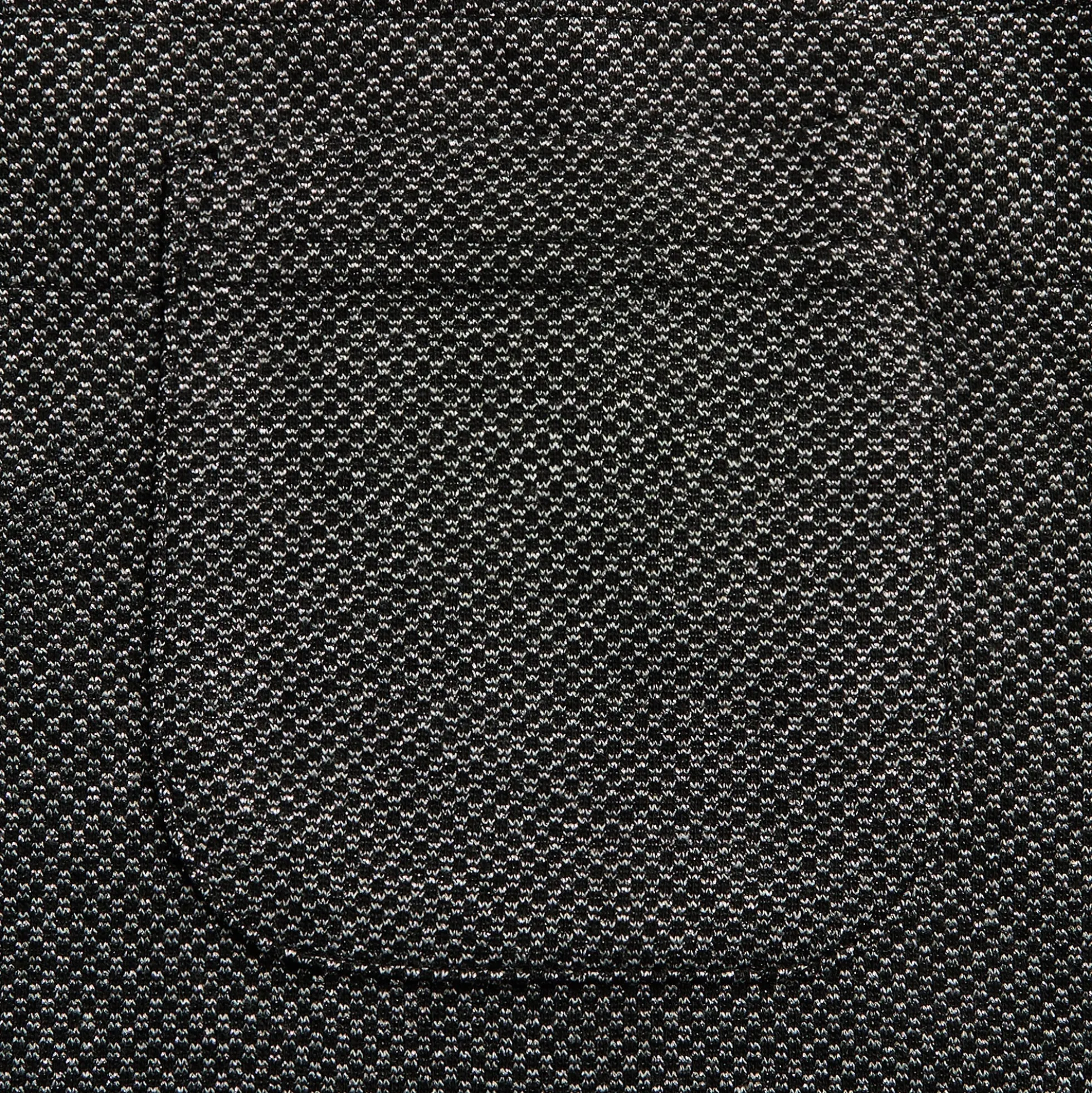 Lurex Knit Jersey Polo Shirt