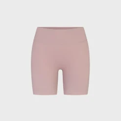 Matte High-Waisted Biker Shorts
