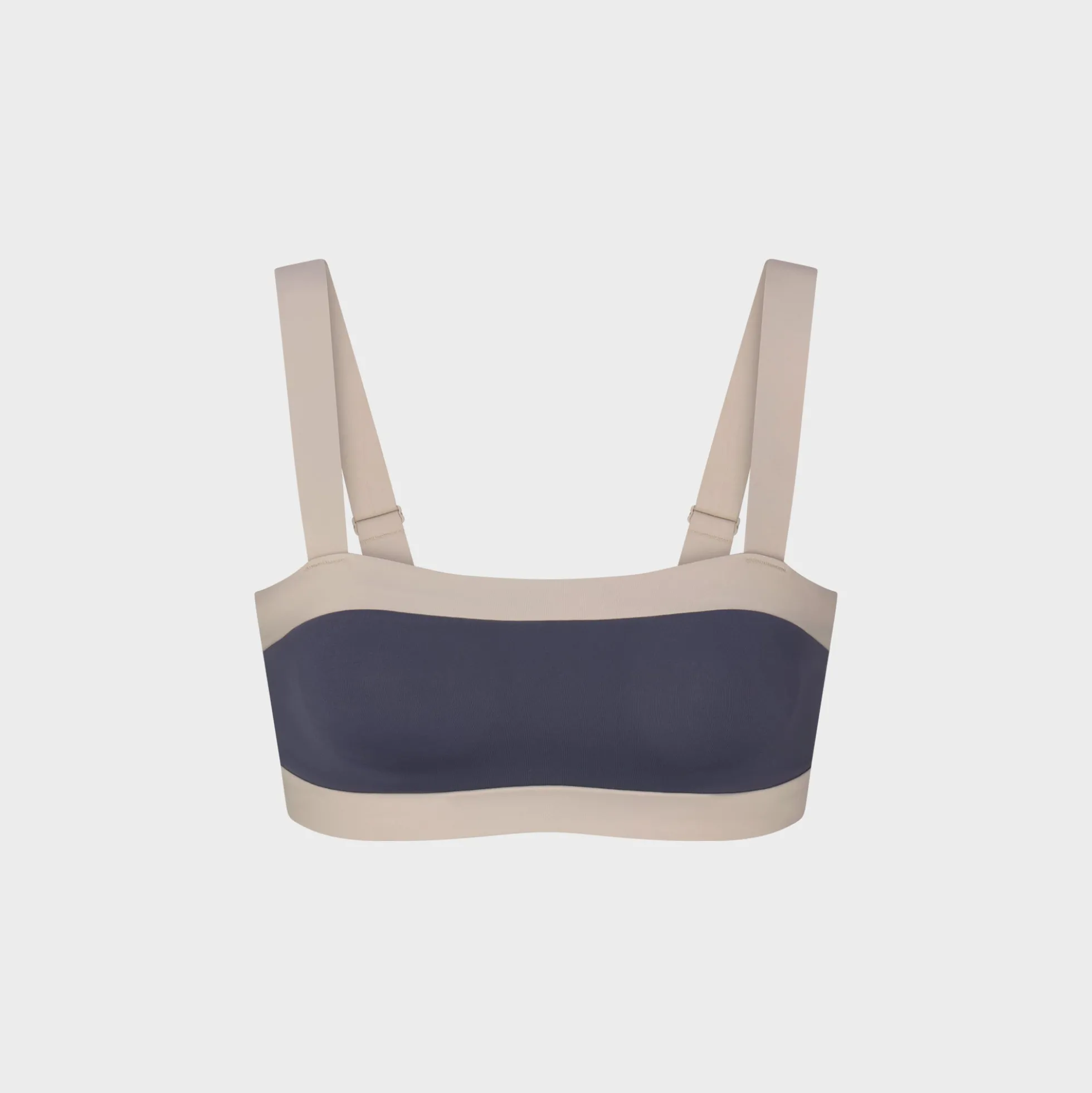 Matte Shine Mix Straightneck Bra