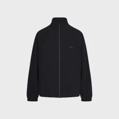 Matte Tricot Oversized Full Zip Track Jacket