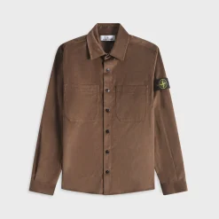 Micro-Corduroy Overshirt