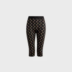 Moon Printed Jersey Capri Pant