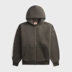 Moto Zip Hooded Sweatshirt