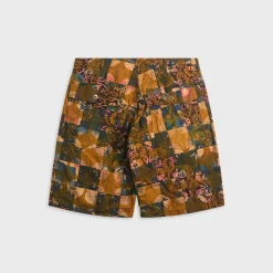 Multi Pattern Patchwork Fatigue Short