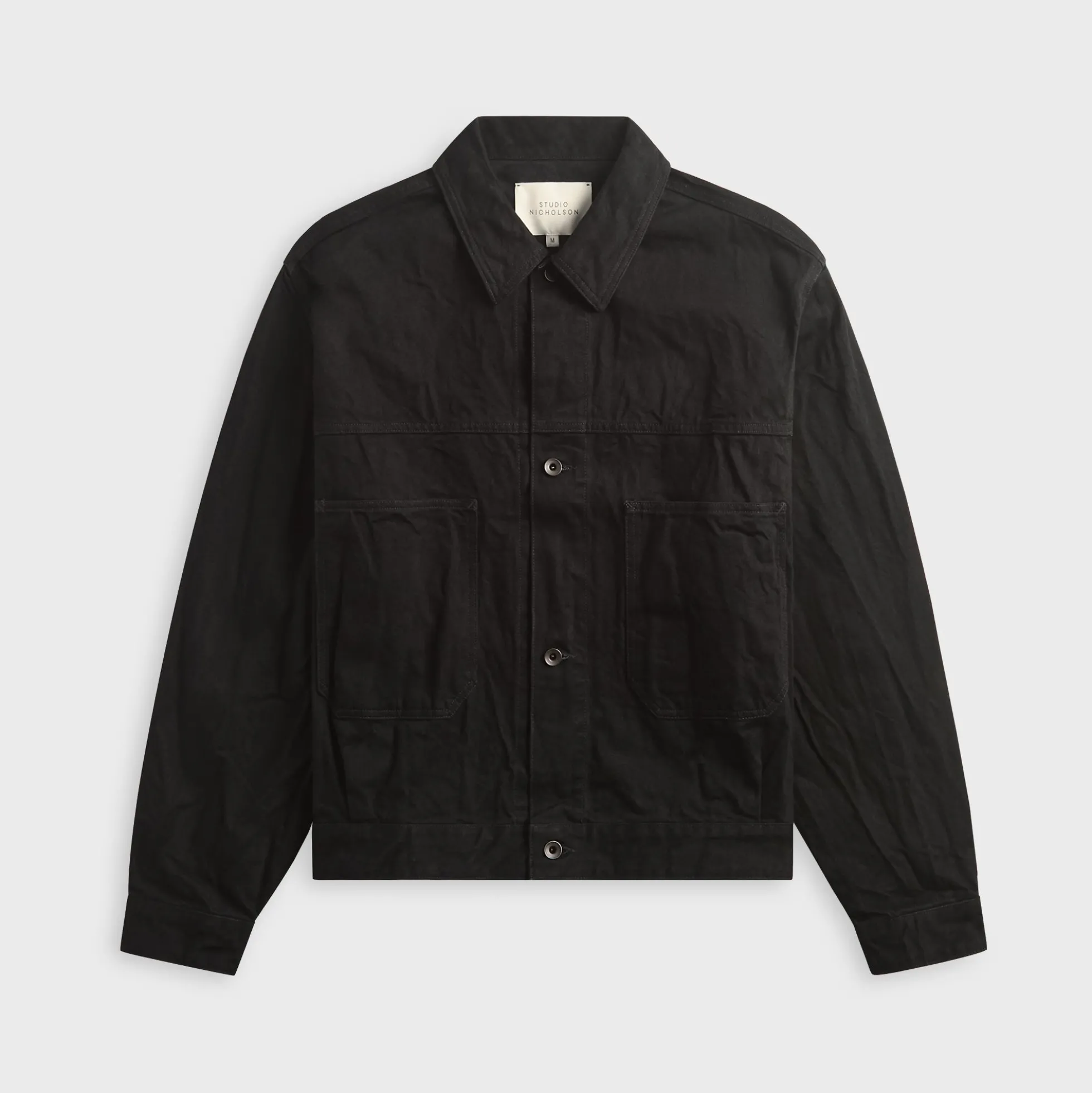 Nyle Crinkle Denim Jacket