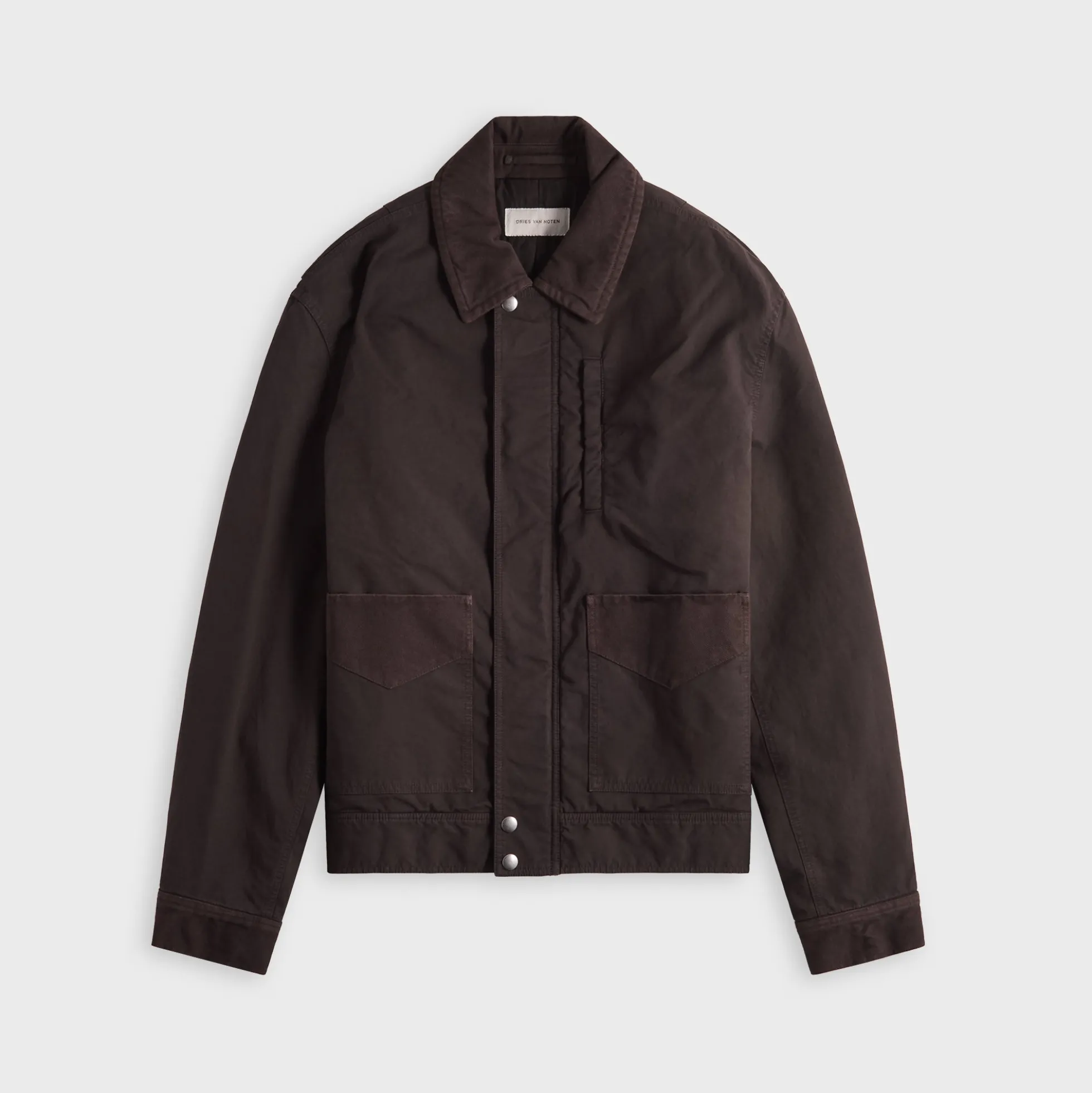 Overdyed Double Weave Compact Cotton Jacket