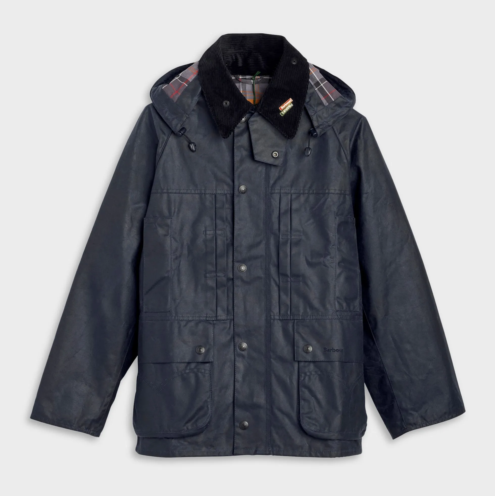 Oversized Bedale Waxed Jacket
