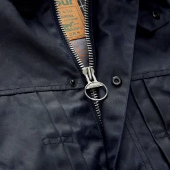 Oversized Bedale Waxed Jacket