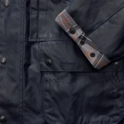 Oversized Bedale Waxed Jacket
