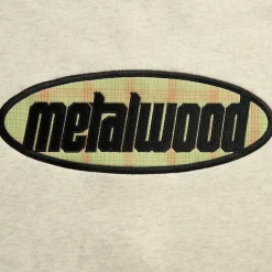 Plaid Oval Logo Raglan Crewneck Sweatshirt