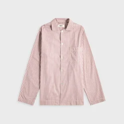 Poplin Long Sleeve Pyjama Shirt
