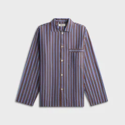 Poplin Long-Sleeved Pyjama Shirt