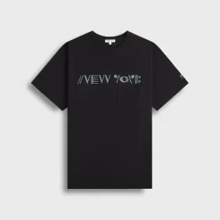 Printed Cross Crew-Neck Tee