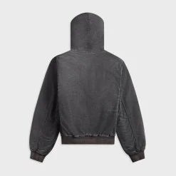 Product Dyed Organic Cotton Duck Short Zip Parka