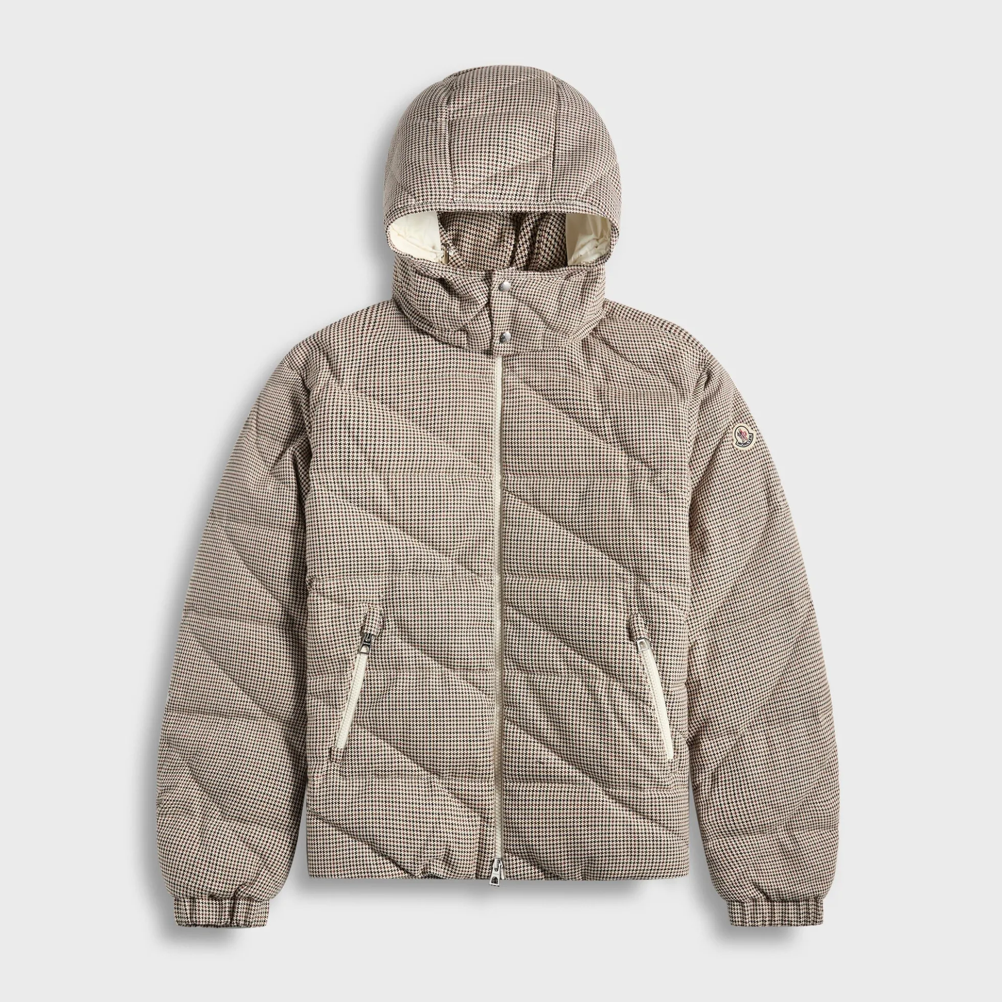 Psyllos Wool-Blend Hooded Down Jacket