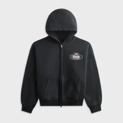 Racing Crest Zip-Up Hoodie