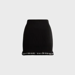 Ribbed Mini Skirt