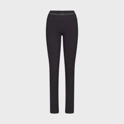 Ribbed Seamless Straight Leggings