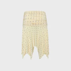 Sandor Asymmetric Jersey Midi Skirt