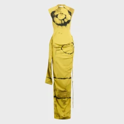 Shifted Sleeve Gown