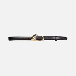 Slim Arrow Leather Belt