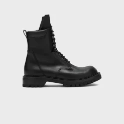 Stivali In Pelle Army Low Boot