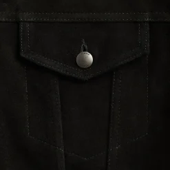 Suede Trucker Jacket