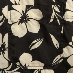 Tencel Floral Print Camp Shirt