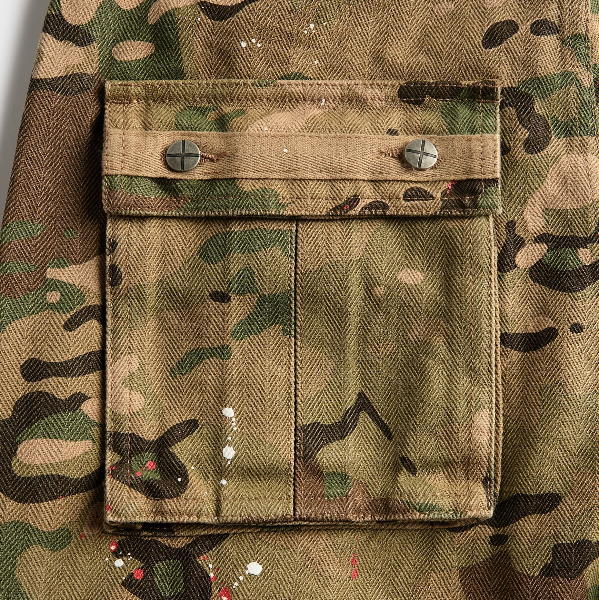 Trooper Woodland Cargo Short