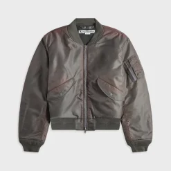 Washed Bomber Jacket